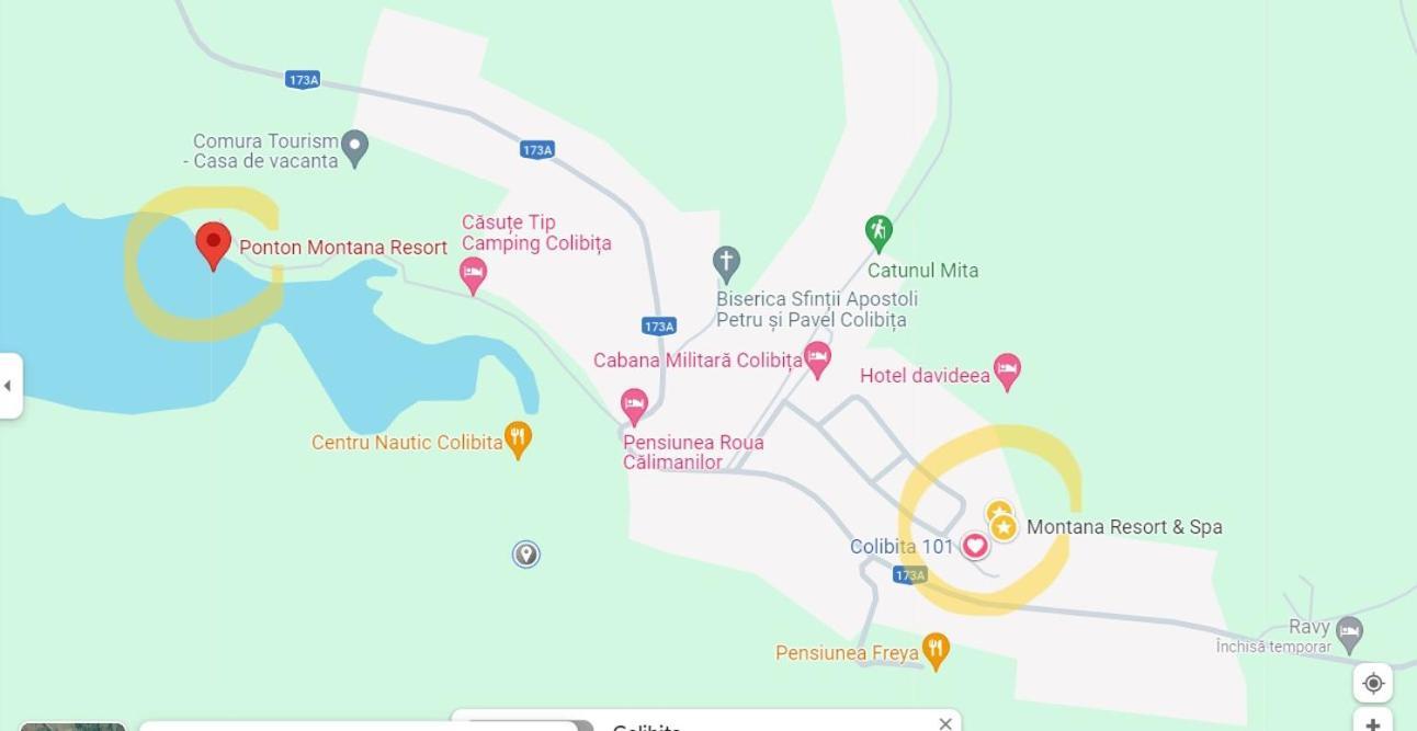 Montana Resort Colibiţa Eksteriør bilde
